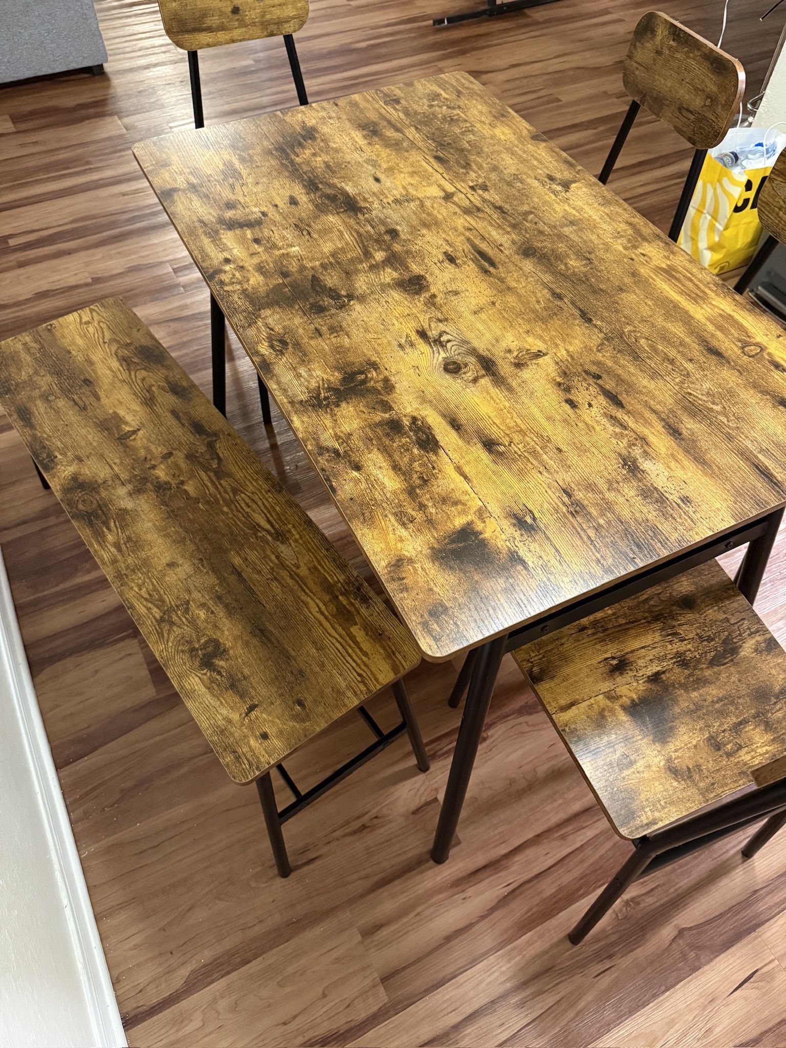Brown Kitchen Table