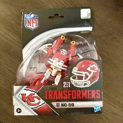 Kansas City Chiefs Transformers Helmet (New)