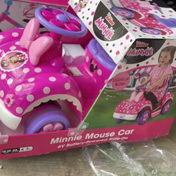 Minnie Mouse Ride On Car