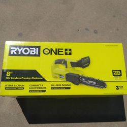 Ryobi 18v 8" Pruning Chainsaw 