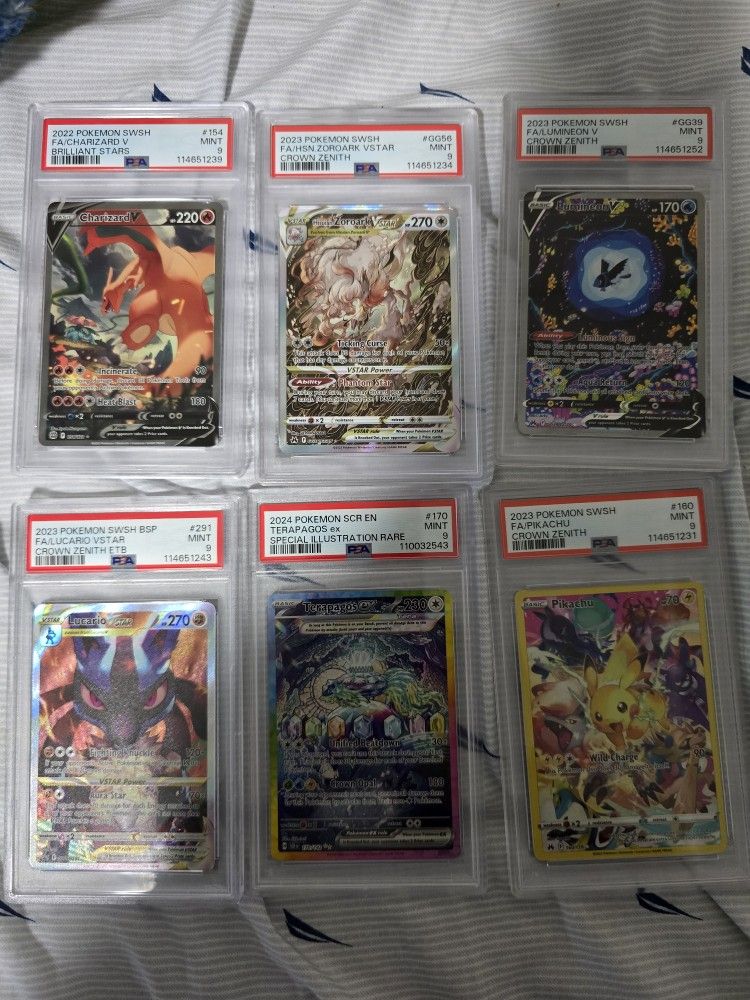Pokémon PSA 9 Lot