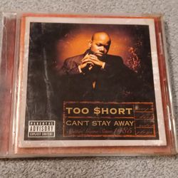 Too Short Can't Stay Away Explicit Lyrics Rap Hip Hop CD Stay Away Ain't No Stop Rappin 