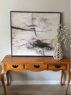 Wood Console Table