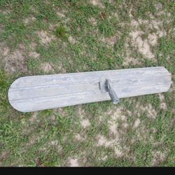 8”  X. 48” Cement Floater All Aluminum 