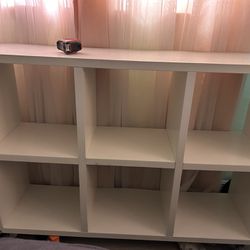 6 Cube Storage Shelving Unit