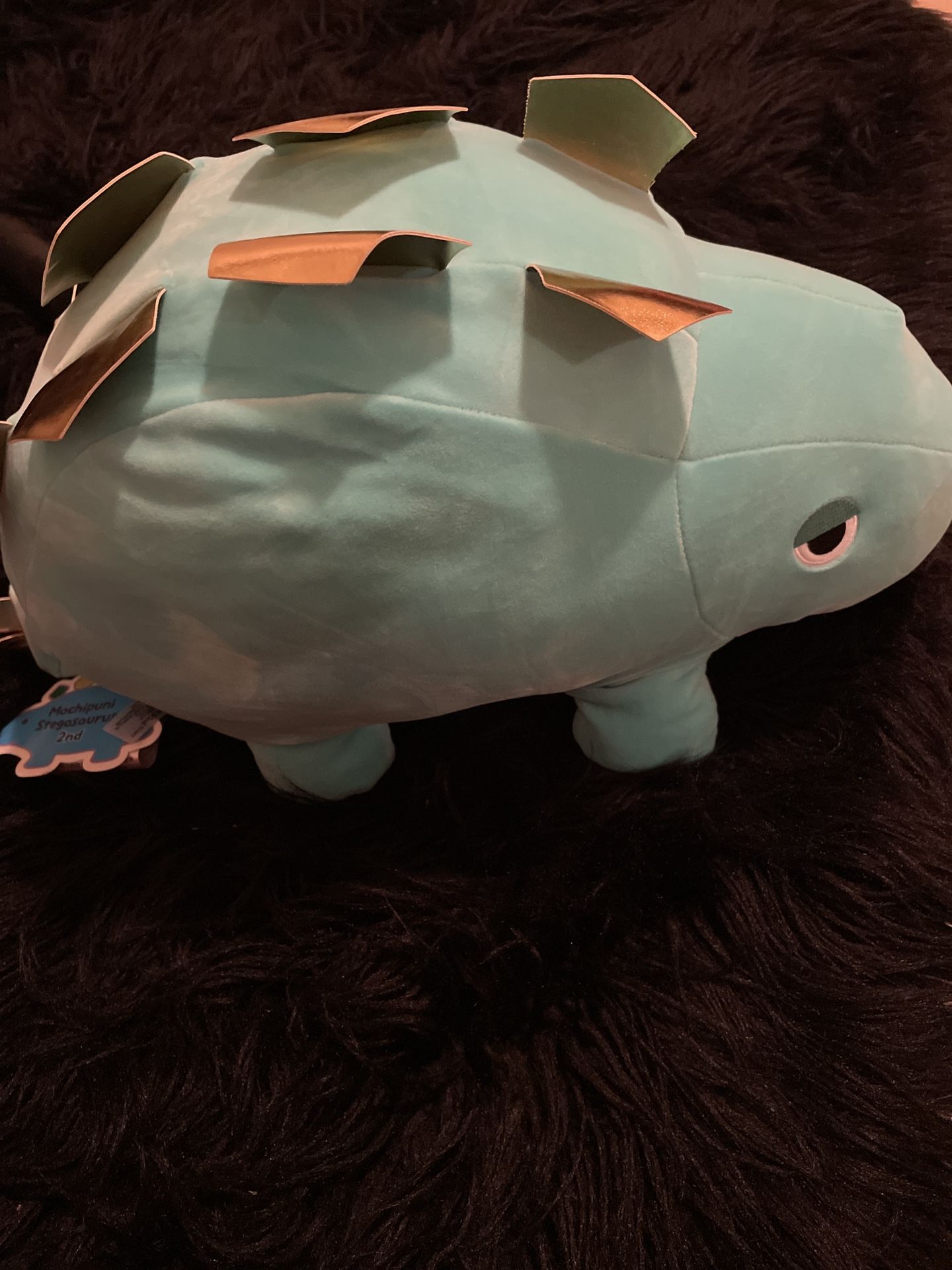 New! 18" Mochipuni Stegosaurus 2nd Dinosaur Plush w/ Tag(s)