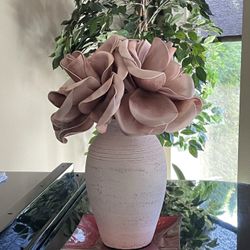 Faux Flower Vase 