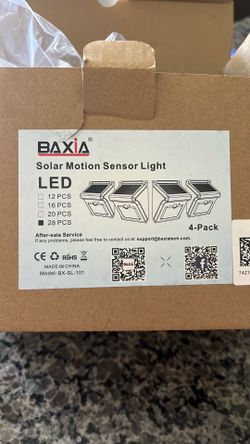 Solar Motion Sensor Lights