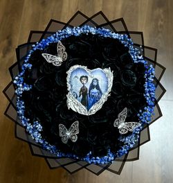 Corpse Bride Rose Bouquet 