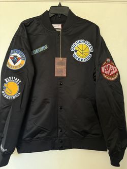 NWT Golden State Warrior Bomber Jacket