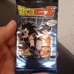 Dragon Ball Z Dbz Card Game Saiyan Saga Booster Pack 