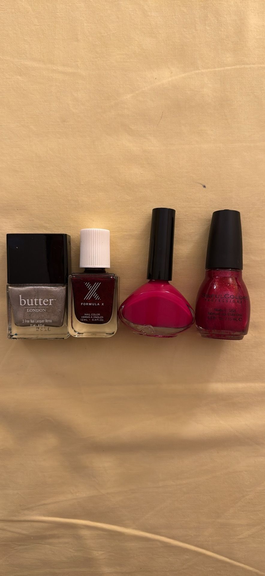 Four Nail Polishes