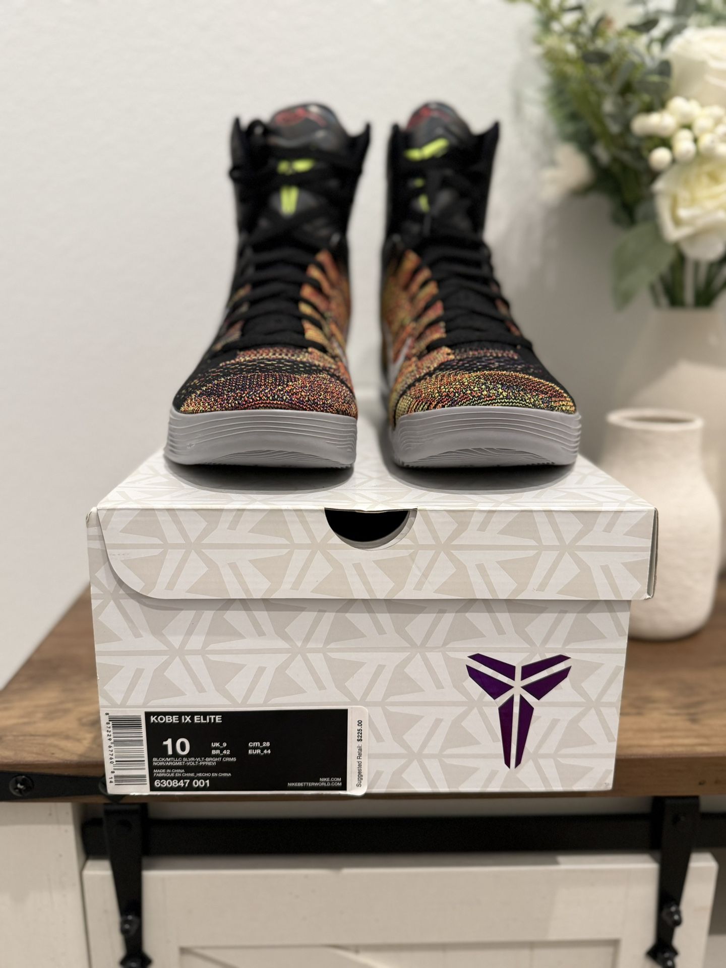 Nike Kobe 9 Elite Masterpiece 2014 (630847 001) Men’s Size 10 NWB