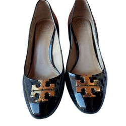 TORY BURCH Patent Leather Pumps Size: 9.5