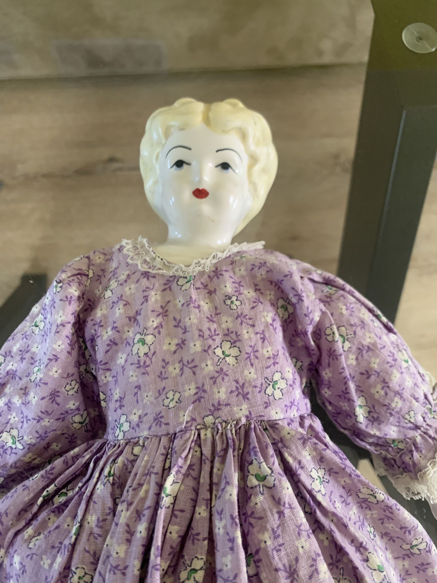 Porcelain Hertwig German Made Head Doll