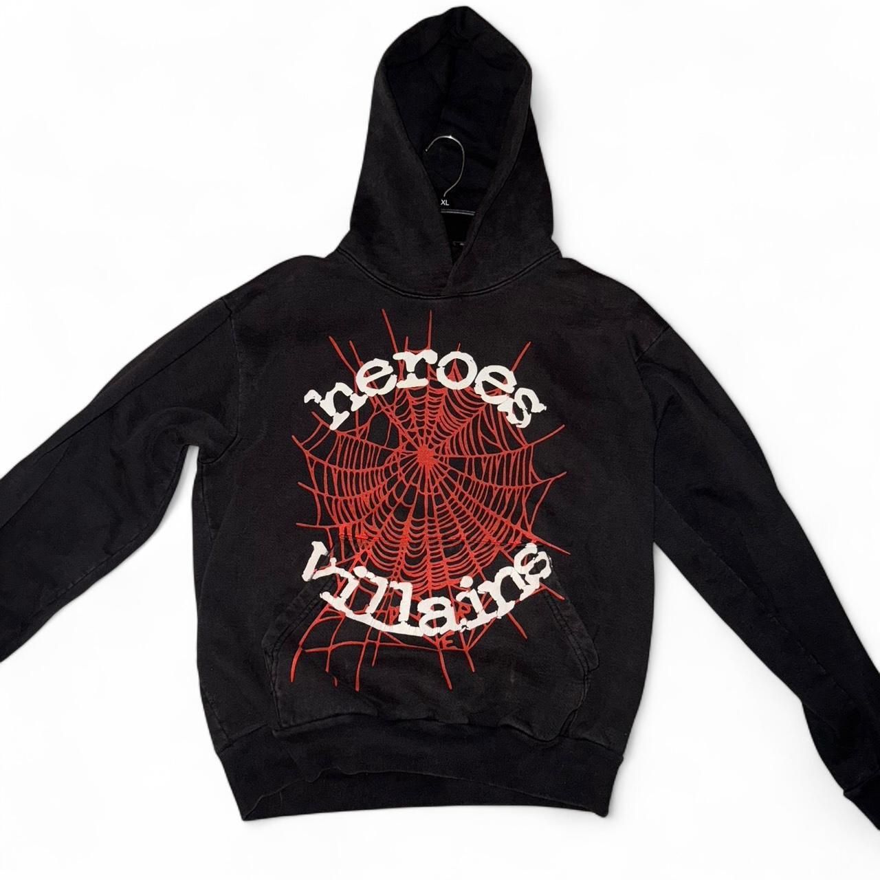 Spider Worldwide Men's Black Hoodie(37311)64