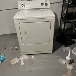 Electric dryer first come first serve 150 firm still plugged up must come pick it up in park forest