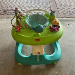 Almost New Walker And Almost New Baby Swing
