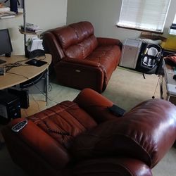 power reclining sofa set
