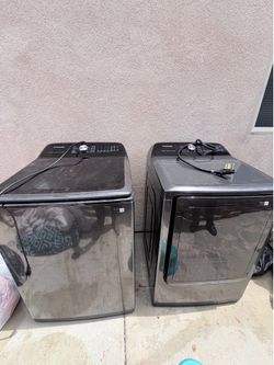Washer: Samsung WA52DG5500AVUS  Dryer: Samsung DVE52A5500V/A3