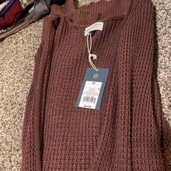Oversized Brown Cardigan