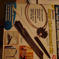 DRYER LINT REMOVAL  KIT