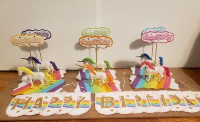 unicorn centerpieces