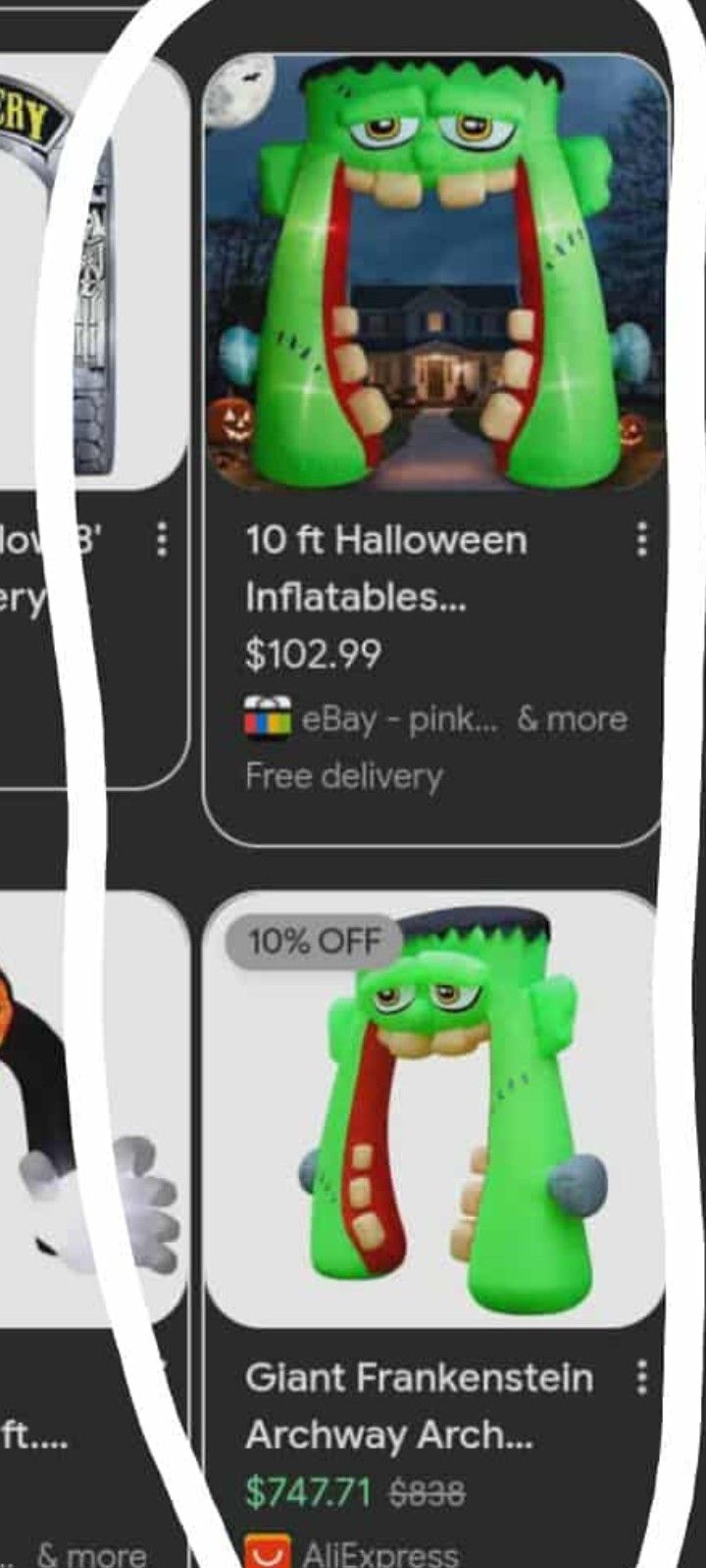 Inflatable Frankenstein