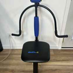 AB DOER Pro ABDOMINAL Core Fitness EXERCISE CHAIR Crunch Foldable Transformation