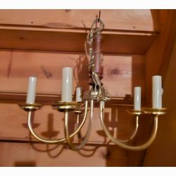 Italian Brass Chandelier