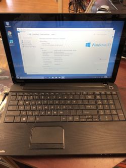 Toshiba Satellite i3 2.4GHz 6GB Of Ram 500GB Of Ram Touch Screen