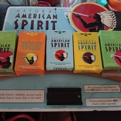 American Spirit Cigarette Box Display 