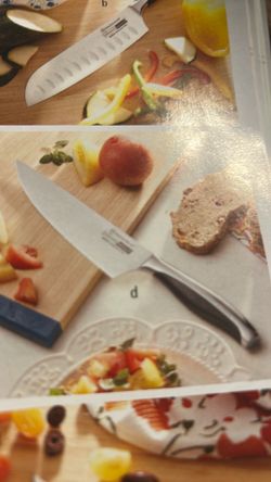 Cuchillo del chef de 8 “ nuevo de Princess house