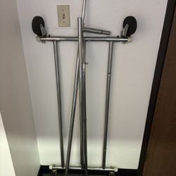 Rolling Clothing Rack