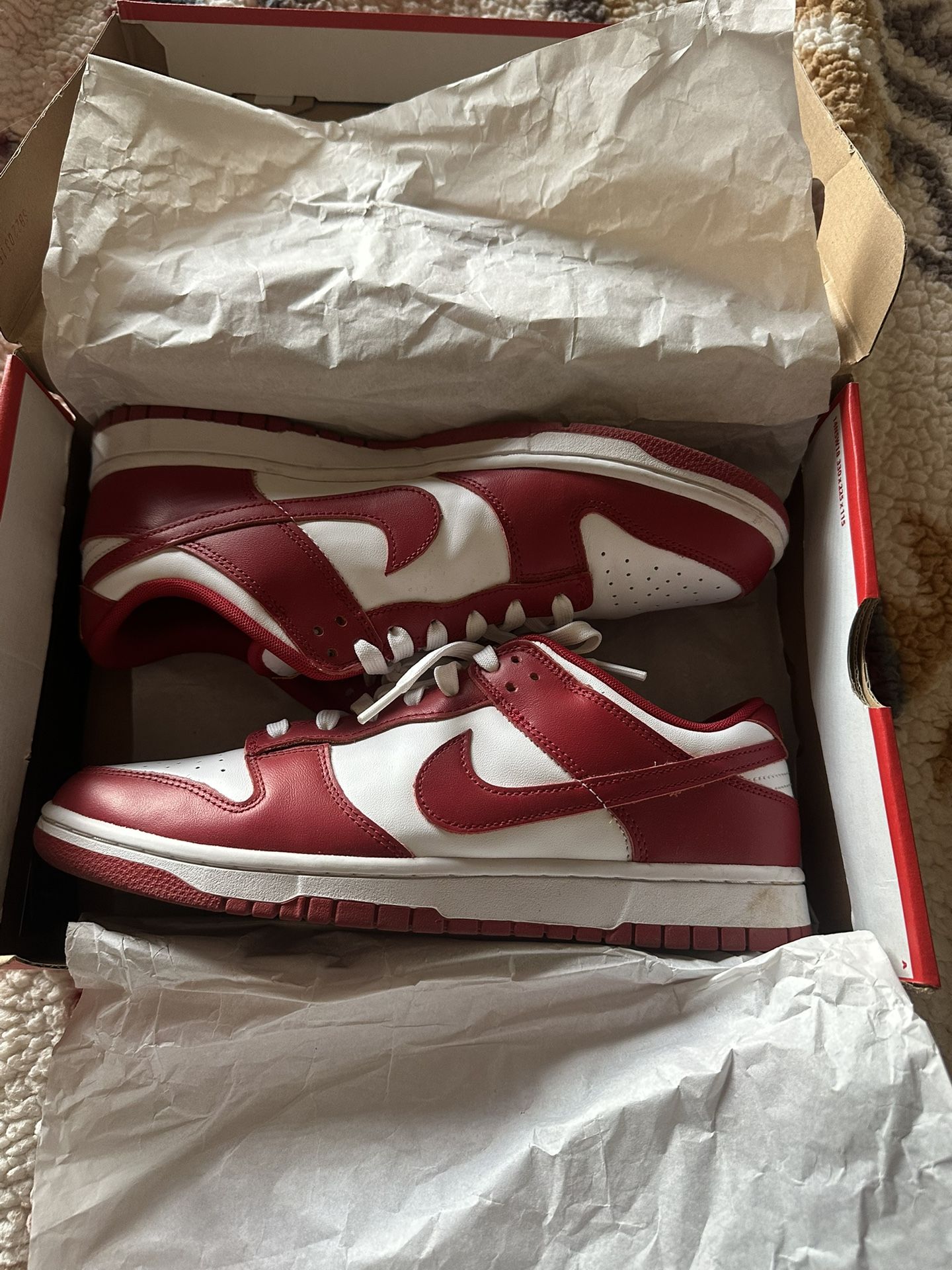 Red Gym Nike Dunks