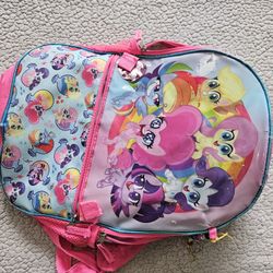 My little pony backpacks bookbag cute pony princess style school book waterproof   