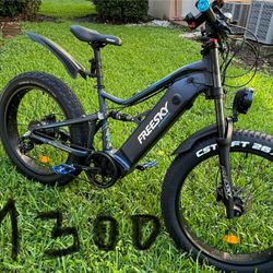 Electric bicycle 32 MPH 1000 Watts 1800 Watts Peak With  2 Year Warranty 