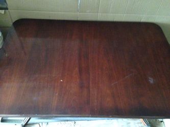 1940s antique cherry wood dining table