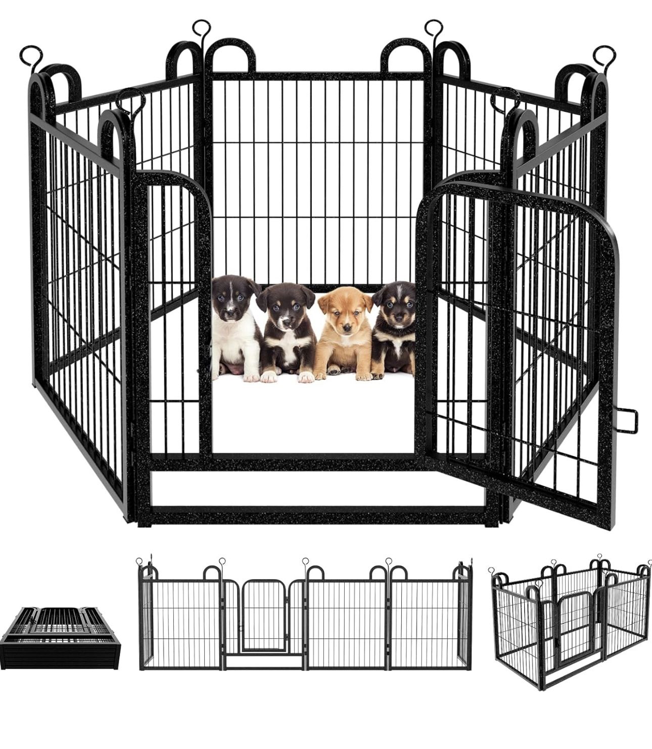 Puppy Playpen 6 Panels (new) (Read ad before messaging)