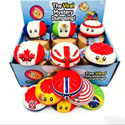 World Cup Slow Rise Dumpling Squishy (12 ct)