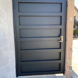 Wrought iron gates