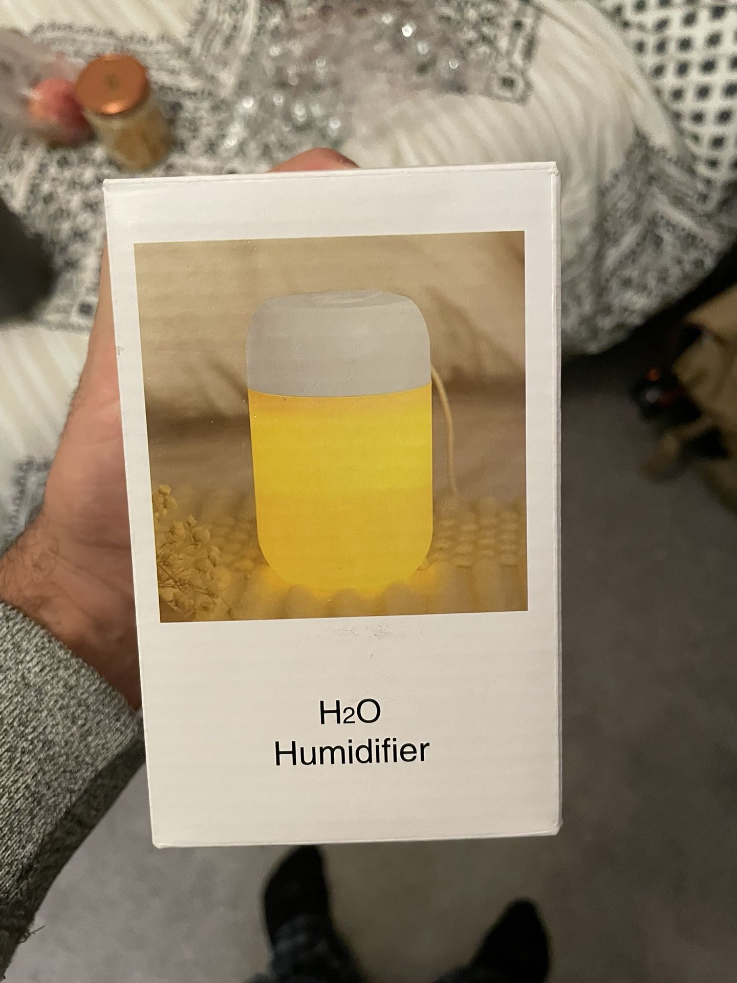 mini humidifier and night light $20 obo