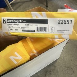 Copy/ Printer Paper Orange And Pink 