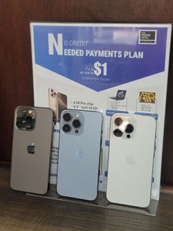 📱 iPhone 13 Pro Max – Starts at $369 with $1 Down!