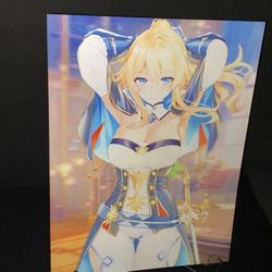 Waifu Senpai 3D Lenticular Anime Poster 
