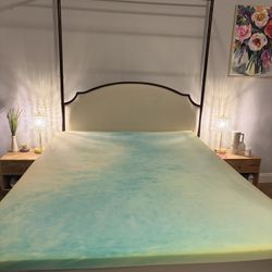 Queen Nectar Mattress + Gel Memory Foam Topper — Clean, Great Condition 