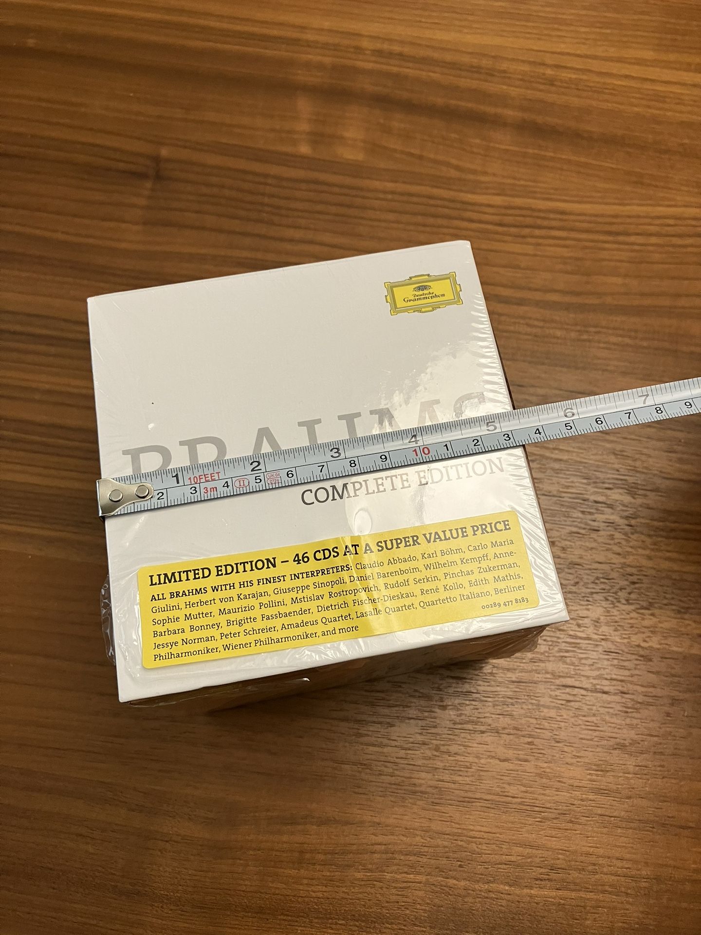 BRAHMS Complete Edition [DG 46 Disc CD Box Set] Deutsche
