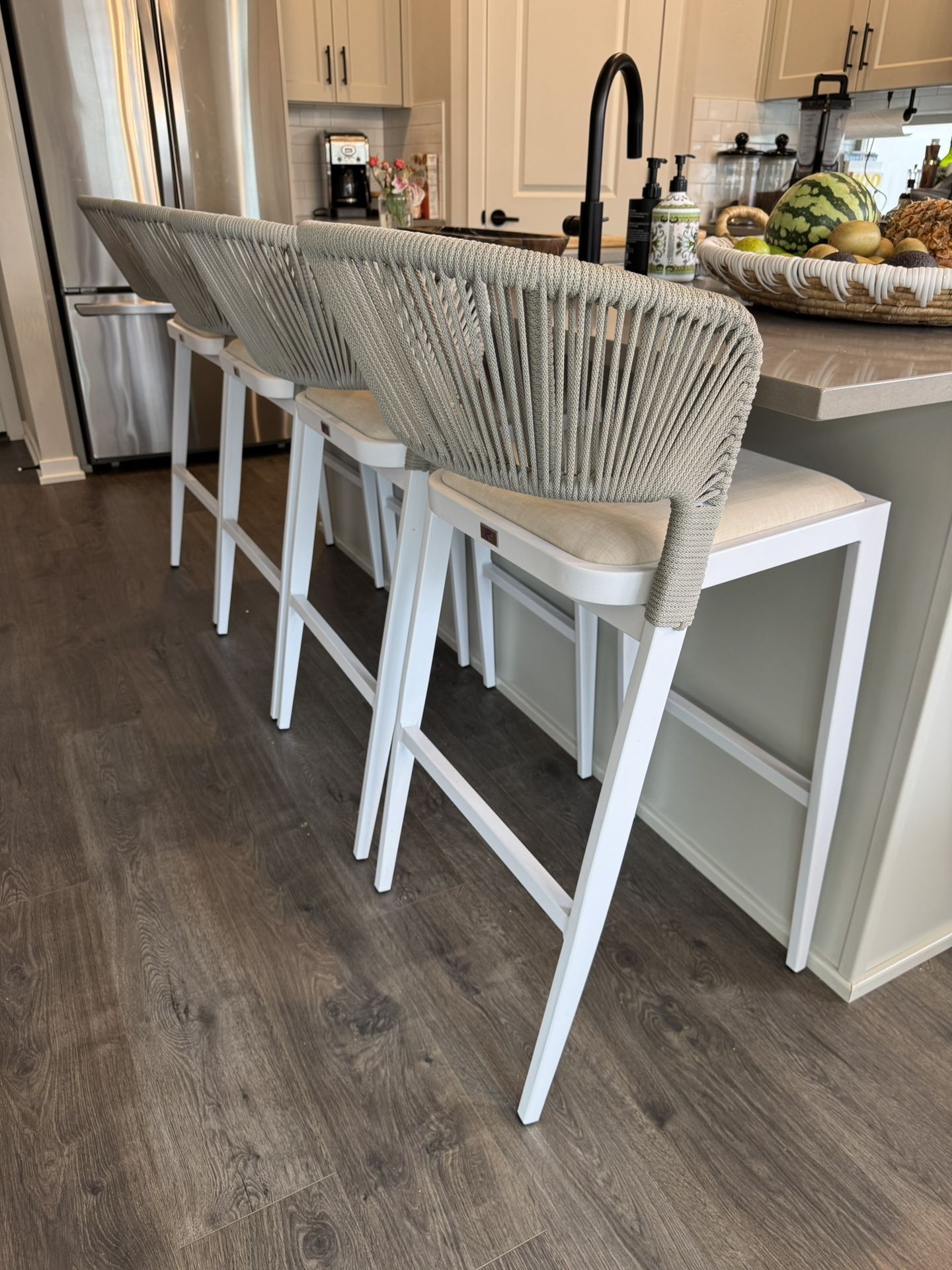Woven Barstools Indoor/Outdoor