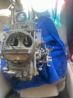 Holley carb