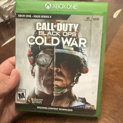 Cold War Xbox one game on sale!!